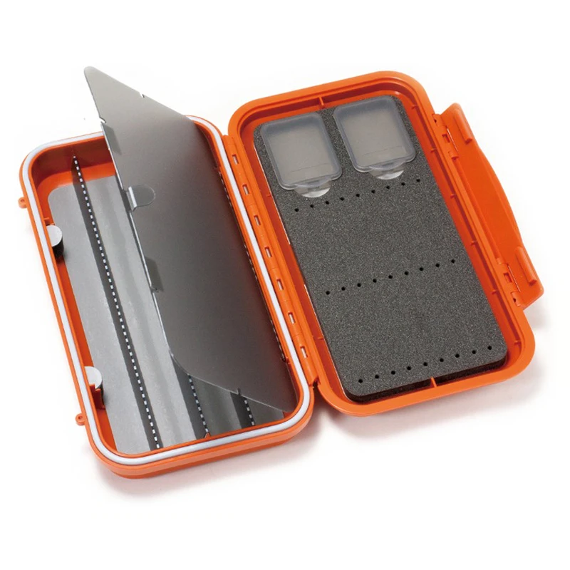 C&F DESIGN C&F Large 3-Row WP Tube Fly Case W 4 Comp (CF-3404V) Burnt Orange 3 C&F DESIGN C&F Large 3-Row WP Tube Fly Case W 4 Comp (CF-3404V) Burnt Orange