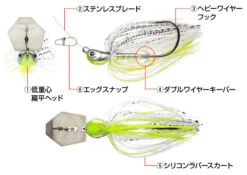 Jack Hammer Chatterbait, Evergreen -Fladen Verkäufe 13103001r 4