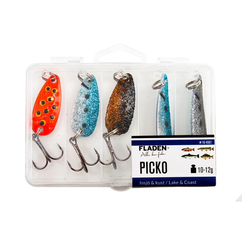 Fladen Picko 5-pack 10-12g Flake 3 Fladen Picko 5-pack 10-12g Flake