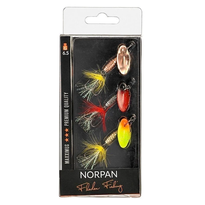 Fladen Norpan 6g Spinnare 3pcs 3 Fladen Norpan 6g Spinnare 3pcs
