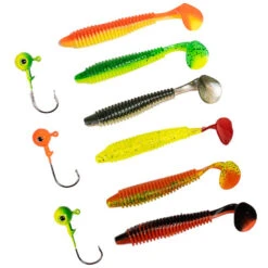 Fladen Conrad Softlures 3x6 Assorted Colors -Fladen Verkäufe 20 3504r 2
