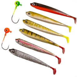 Fladen Conrad Softlures 3x6 Assorted Colors -Fladen Verkäufe 20 3504r 3