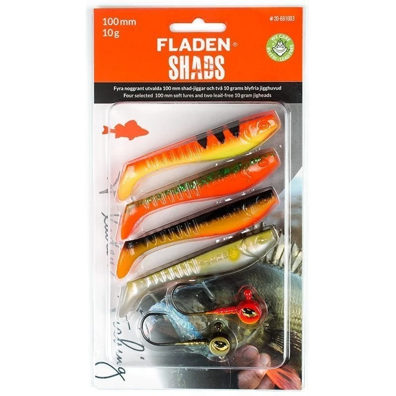 Fladen Jig Assortment Shad 80mm 3 Fladen Jig Assortment Shad 80mm