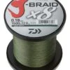 Daiwa J-Braid X8 1500m Dark Green -Fladen Verkäufe 200200r 1