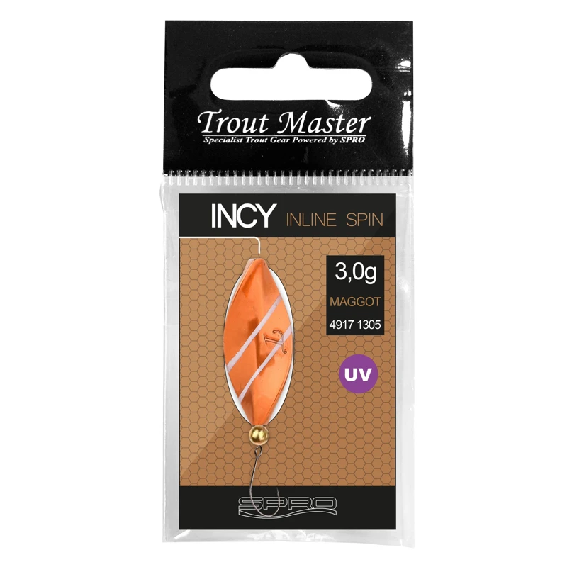 SPRO Inline Spin Spoon 3g 3 SPRO Inline Spin Spoon 3g