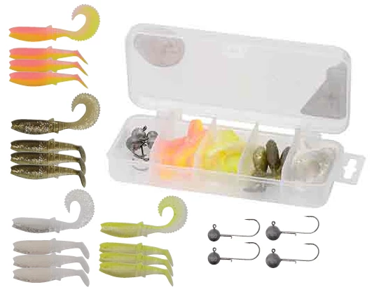 Savage Gear Cannibal Box Kit XS 20pcs 3 Savage Gear Cannibal Box Kit XS 20pcs