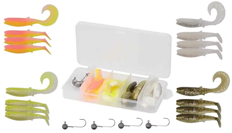 Savage Gear Cannibal Box Kit M 20pcs 3 Savage Gear Cannibal Box Kit M 20pcs