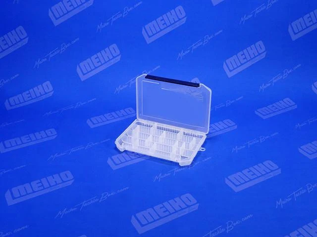 Meiho Tackle Box Adjustable Compartments 205x145x28mm - Clear 4 Meiho Tackle Box Adjustable Compartments 205x145x28mm - Clear – Bild 2