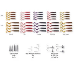 Savage Gear Pro Grub Kit 52pcs -Fladen Verkäufe 74322 2