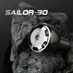 Gomexus Handle Knob Aluminium For Spinning Reel -Fladen Verkäufe AS30BKGDr 5