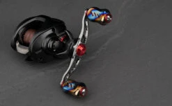 Gomexus Crank Handle W/Titanium Galaxy Knob -Fladen Verkäufe BS100T22GDX2r 3