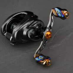 Gomexus Crank Handle W/Titanium Galaxy Knob -Fladen Verkäufe BS100T22GDX2r 4