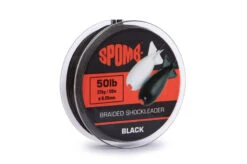 Spomb Braided Leader 22kg/50lb 50m Black 5 Spomb Braided Leader 22kg/50lb 50m Black -Fladen Verkäufe DBL002 2