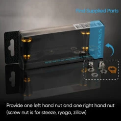 Gomexus 95mm Carbon Swept Handle With 20mm Aluminium Knob -Fladen Verkäufe DCS95A20BKGDr 6