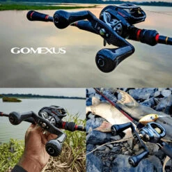 Gomexus 98mm Carbon Swept Handle With 30mm Carbon Knob -Fladen Verkäufe DCS98FA30BKBKr 3