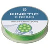 Kinetic 8 Braid 150m Fluo Green