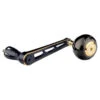 Gomexus 90mm Aluminium Power Handle With 45mm Titanium Knob - Black & Gold -Fladen Verkäufe LYS90TB45BKGD 1