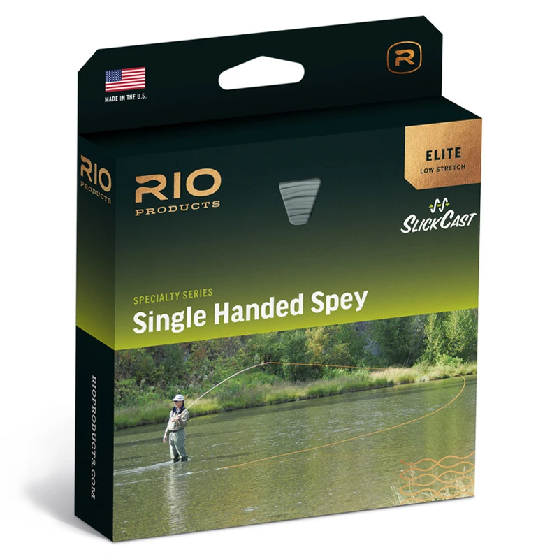 Rio Elite Single Handed Spey, Float Peach/Camo 3 Rio Elite Single Handed Spey, Float Peach/Camo