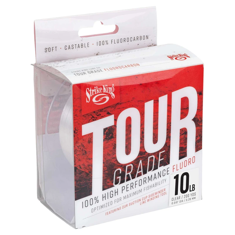 Strike King Tour Grade Fluorocarbon 200 Yards 3 Strike King Tour Grade Fluorocarbon 200 Yards